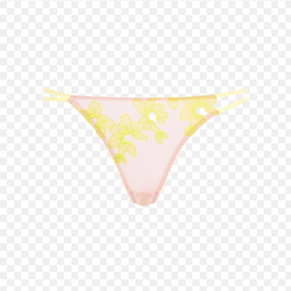 Agent Provocateur Yellow Floral Bra - Picture 6 of 13